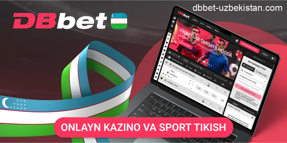 DBbet O‘zbekistonda sport va kazino