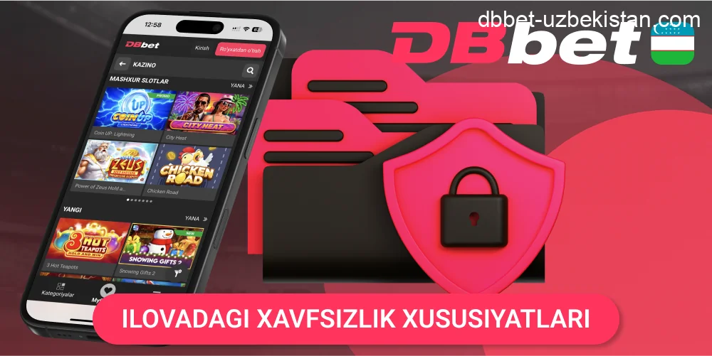DBbet ilova xavfsizlik choralari