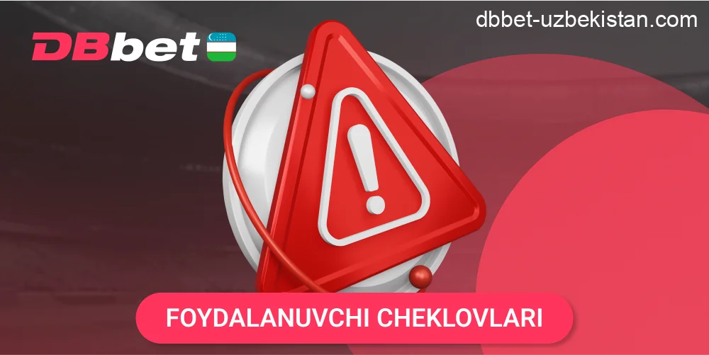 DBbet O‘zbek foydalanuvchilari uchun cheklovlar