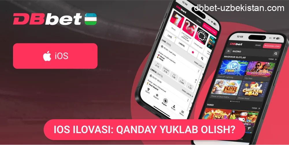 DBbet iOS versiyasini yuklab olish