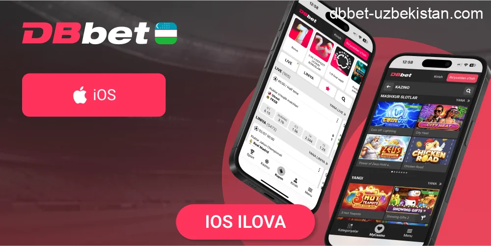 DBbet iOS ilovasi o‘rnatilishi